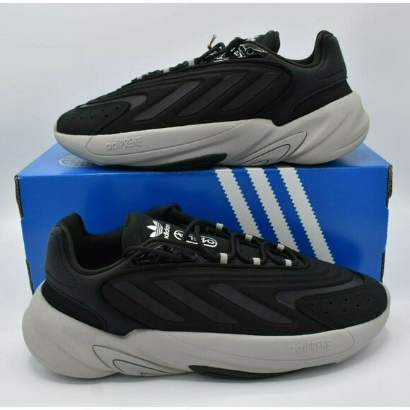 Adidas Originals Womens Size 8.5 Ozelia Core Black Running Sneakers Shoes GW0613